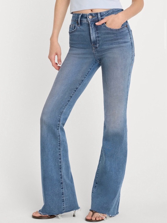 Good American Denim - Good American High-Rise Flare Jeans